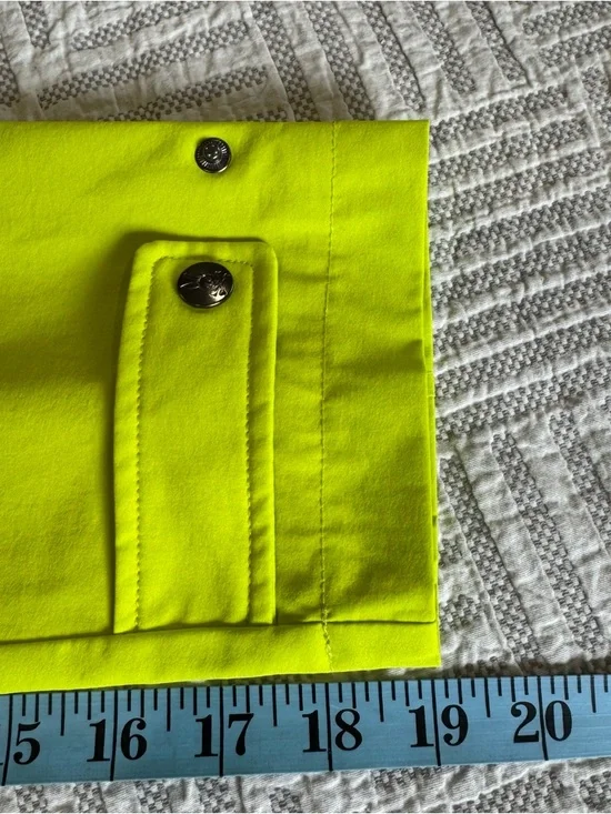 Psycho Bunny Lime Green Lightweight Zip Jacket - medium - Picture 15 of 16